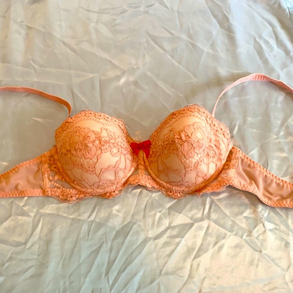 Pink Vintage-Style Bra - Picture 1 of 5